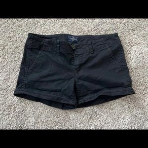 Black American Eagle Shorts